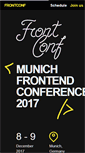 Mobile Screenshot of frontconf.com